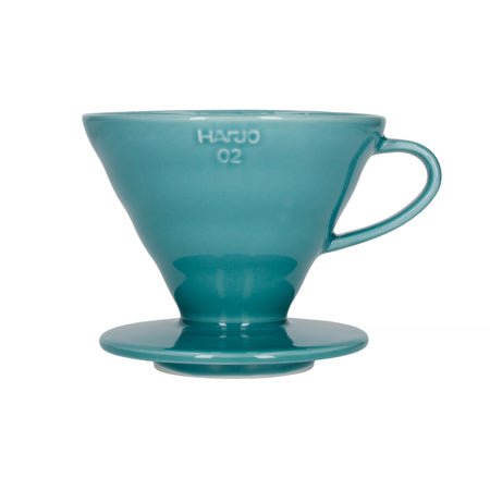 Hario V60 - 02 Ceramic - Turquoise GreenV60 Coffee dripperفولت VOLT