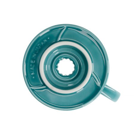 Hario V60 - 02 Ceramic - Turquoise GreenV60 Coffee dripperفولت VOLT