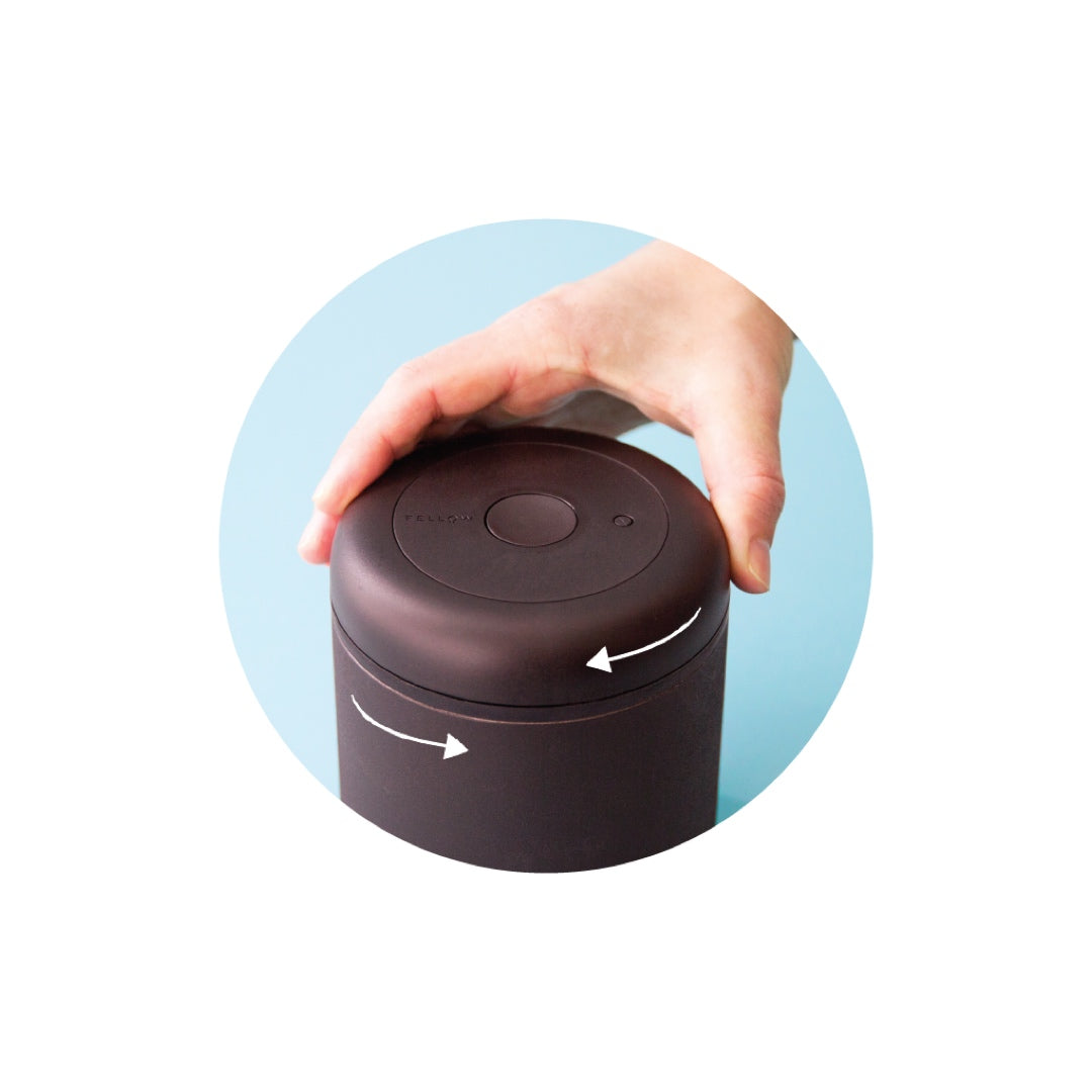 Fellow Atmos Vacuum Canister, Black 1.2L - فولت VOLT