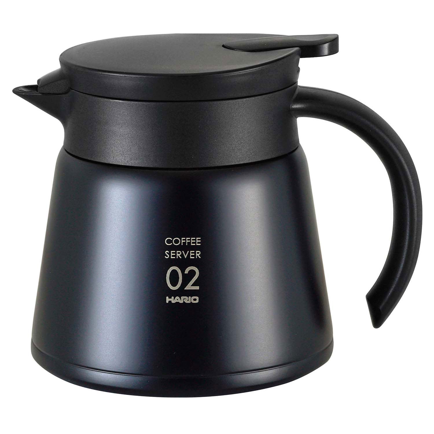 Hario V60 Insulated Stainless Steel Server 600 - Black - فولت VOLT