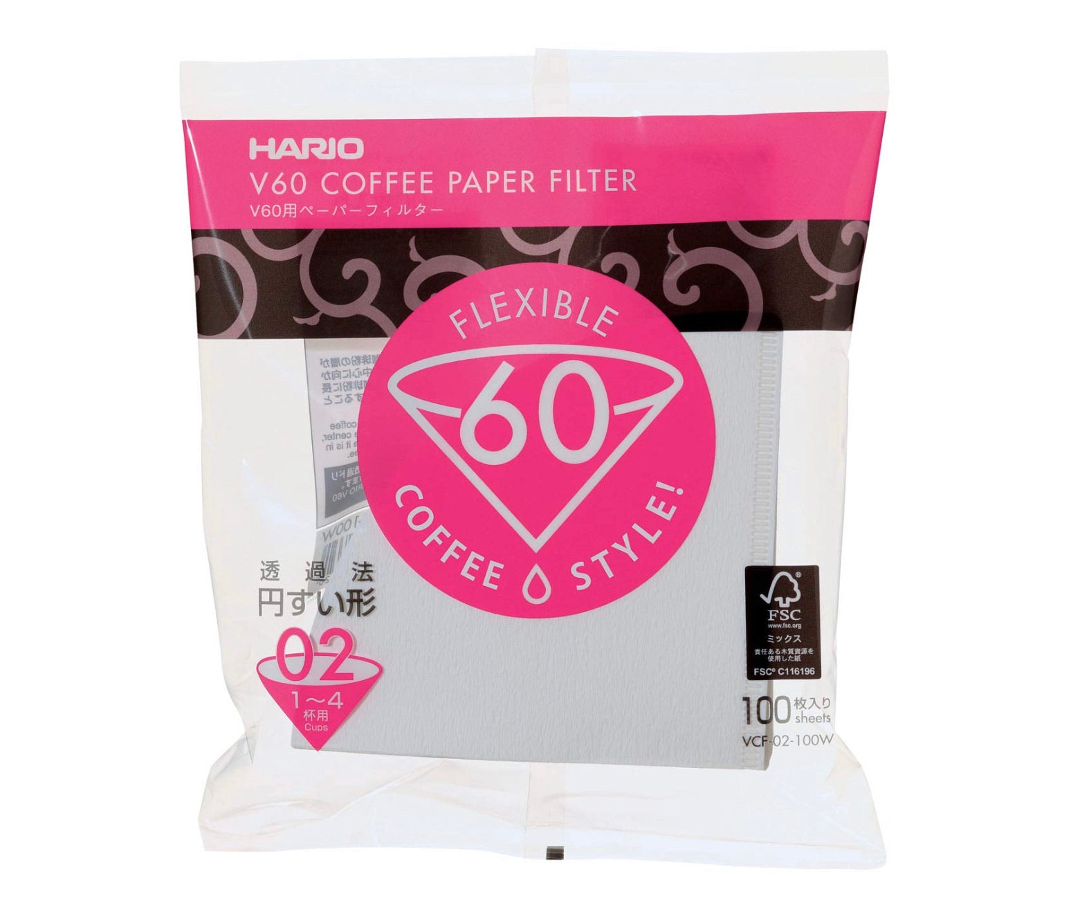 Hario V60-02 Bleached Paper Filters - فولت VOLT