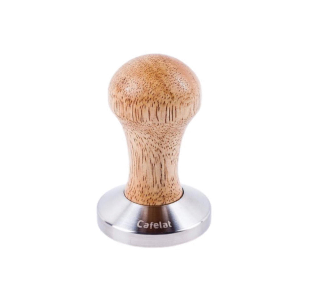 Espresso Tamper - Rubber Wood 58mm - فولت VOLT