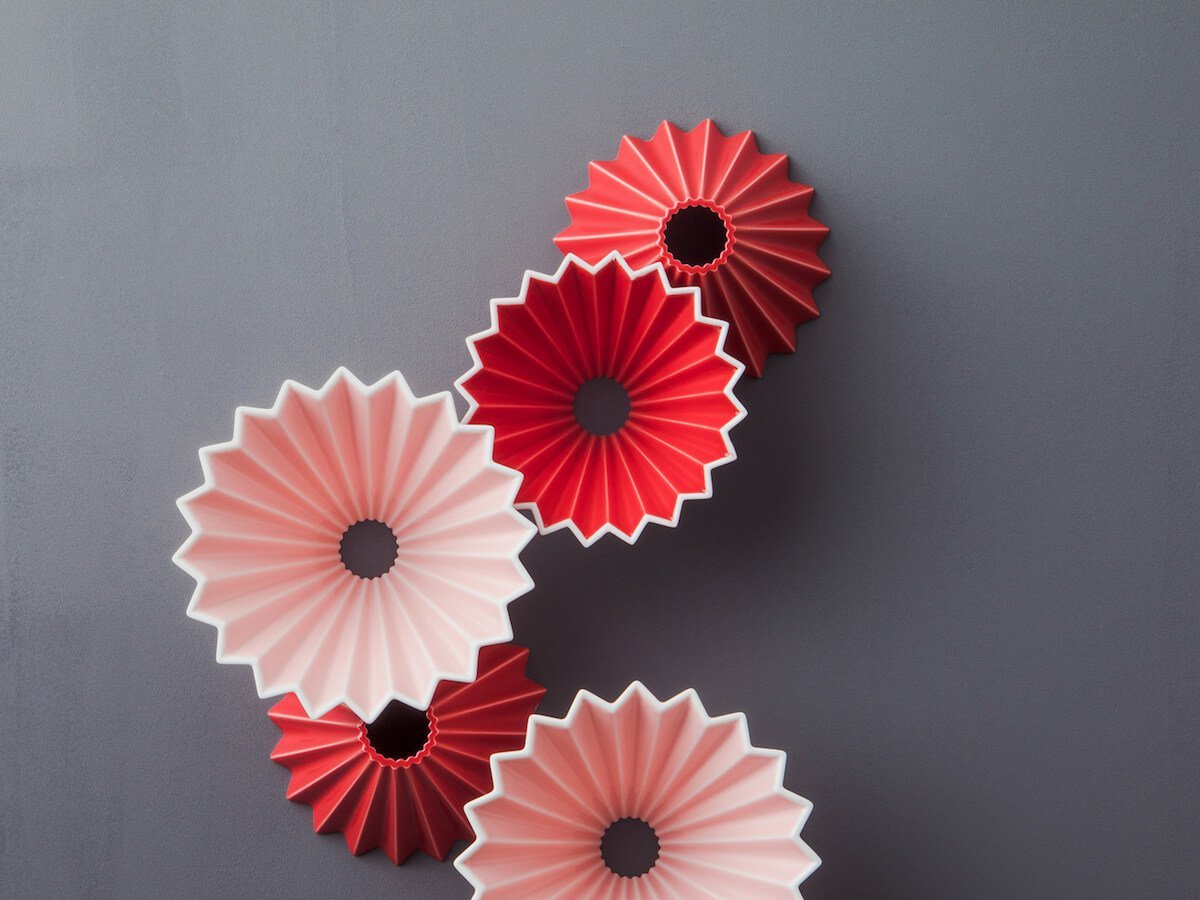 Pink Origami DripperCoffee Dripperفولت VOLT