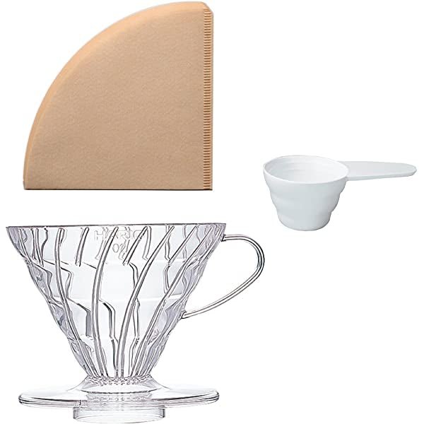 V60 Coffee Dripper & Paper Filter, 1 - 4 CupsDrip Coffee Dripperفولت VOLT