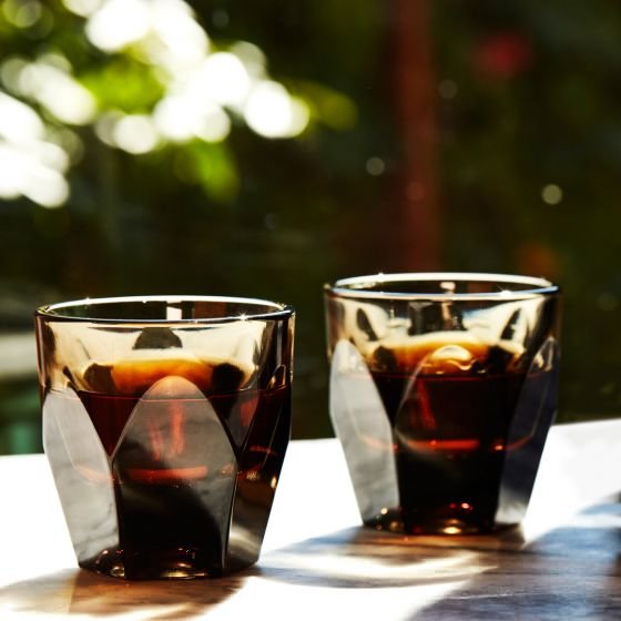 VERO 4.25oz Cortado Glass SmokeCortado Glassفولت VOLT