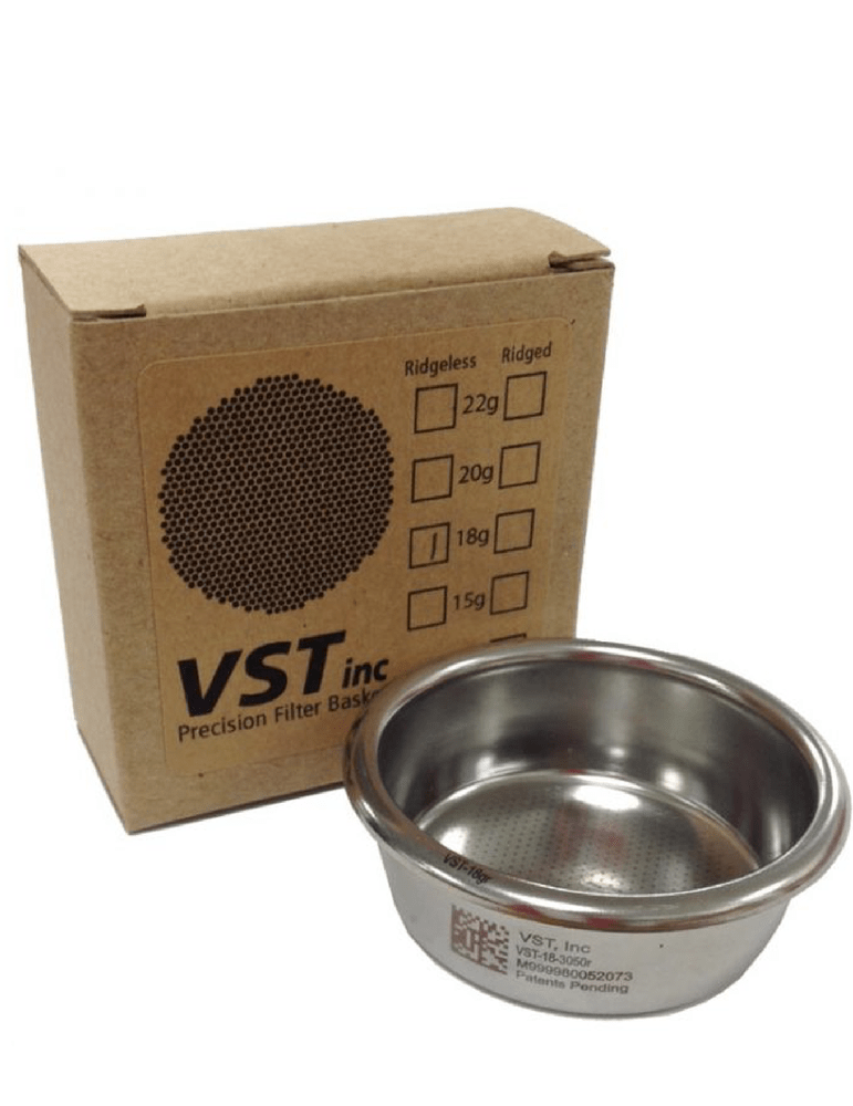 VST Precision Filter Baskets in 18 GPortafilter Basketsفولت VOLT